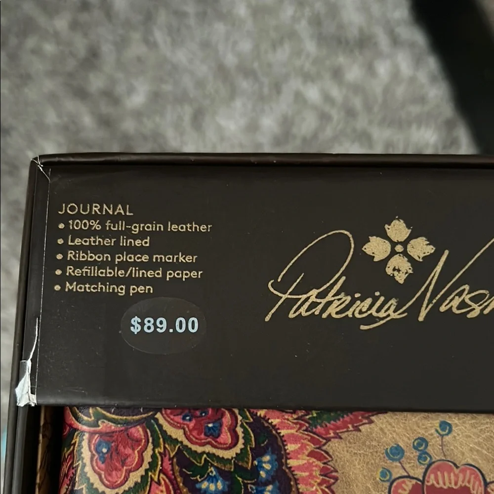 Patricia Nash elegant journal